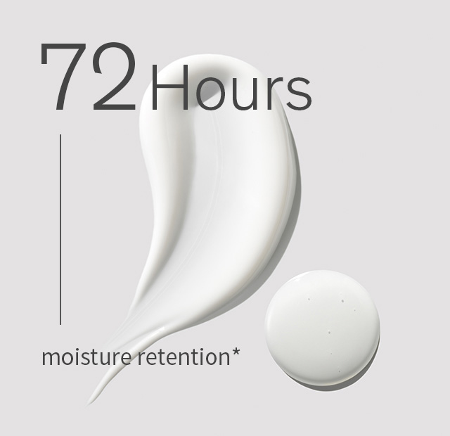 72Hours - moisture retention*